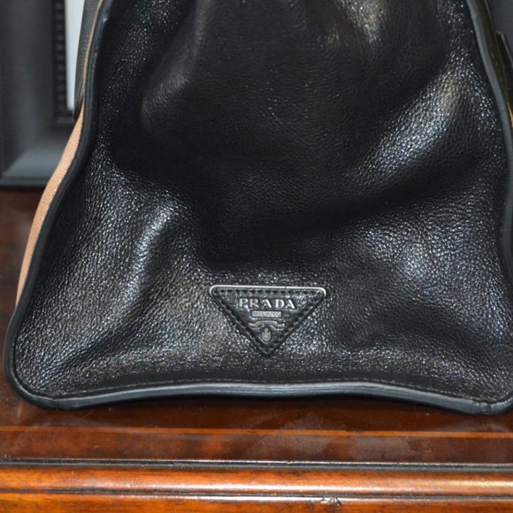 Prada Glacè Calf Large Twin Pocket Tote - Picture 13 of 15